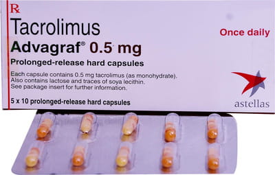 Advagraf 0.5mg Strip Of 10 Capsules