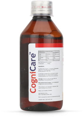 Cognicare Delic Bubblegum Flavour Bottle Of 200ml Syrup