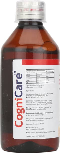 Cognicare Syrup | Bubblegum Flavour