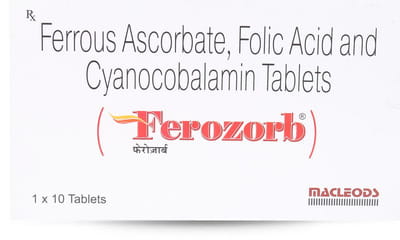Ferozorb Strip Of 10 Tablets