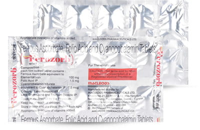 Ferozorb Strip Of 10 Tablets