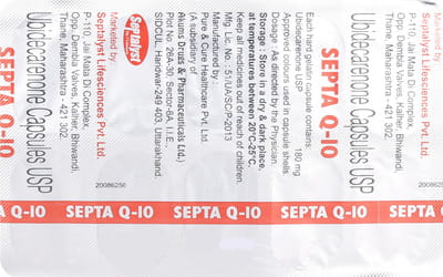 Septa Q 10mg Strip Of 10 Capsules