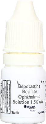 Betoact Bottle Of 5ml Eye Drops