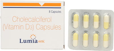 लुमिया 60के 8 कैप्सूल्स की स्ट्रिप