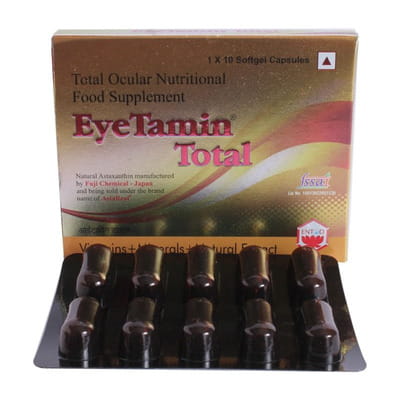 Eyetamin Total Strip Of 10 Capsules