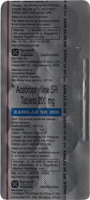 Xanilax Sr 200mg Strip Of 10 Tablets