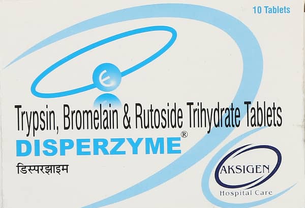 Disperzyme Strip Of 10 Tablets