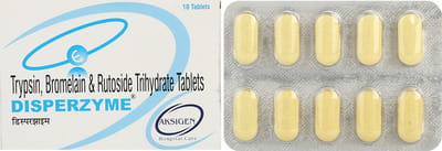 Disperzyme Strip Of 10 Tablets