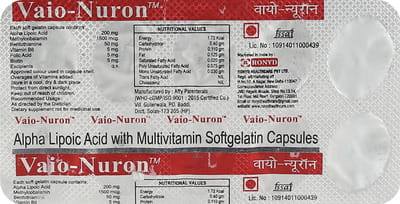 Vaio Nuron Strip Of 10 Capsules