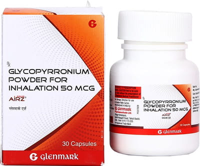 Airz 50mcg Bottle Of 30 Inhalation Capsules