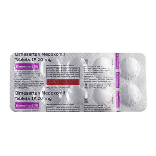 Olmesmart 20Mg Strip Of 10 Tablets