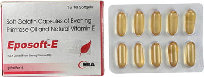 Eposoft E Strip Of 10 Capsules