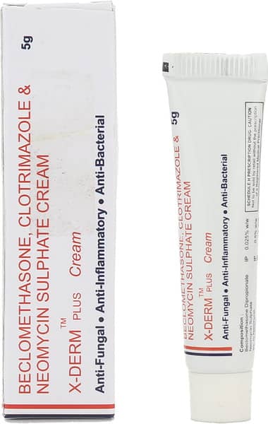 X Derm Plus Tube Of 5gm Cream