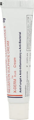 X Derm Plus Tube Of 5gm Cream