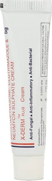 X Derm Plus Tube Of 5gm Cream