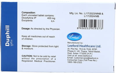 Duphill Strip Of 10 Tablets