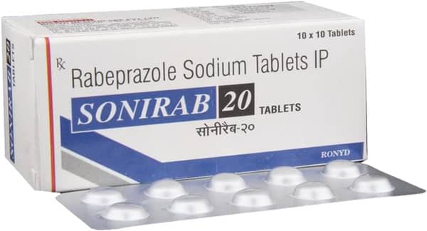 Sonirab 20mg Strip Of 10 Tablets