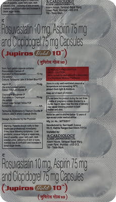 Jupiros Gold 10 Strip Of 10 Capsules
