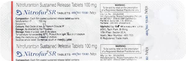 Nitrofur Sr Strip Of 14 Tablets