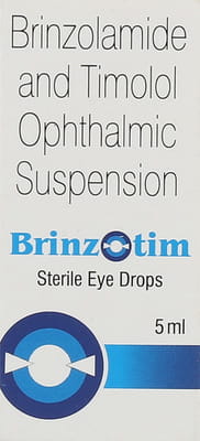 Brinzotim Bottle Of 5ml Eye Drops