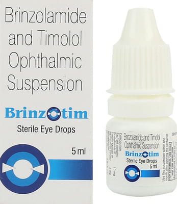Brinzotim Bottle Of 5ml Eye Drops
