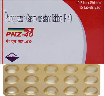 Pnz 40mg Strip Of 15 Tablets