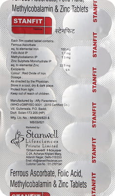 Stanfit Strip Of 10 Tablets