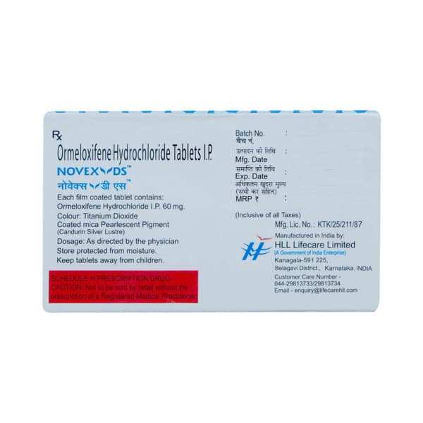 Novex Ds Strip Of 15 Tablets