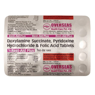 Rest Aid Plus Strip Of 30 Tablets