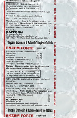 Enzem Forte Strip Of 10 Tablets