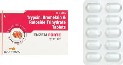 Enzem Forte Strip Of 10 Tablets