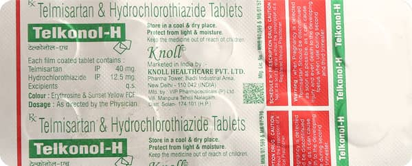 Telkonol H Strip Of 10 Tablets