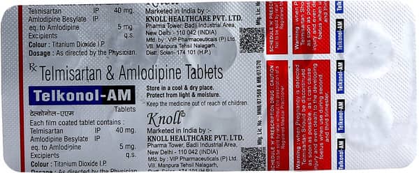 Telkonol Am Strip Of 10 Tablets