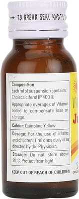 Jusdee 400iu Bottle Of 30ml Oral Drops