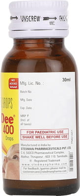 Jusdee 400iu Bottle Of 30ml Oral Drops