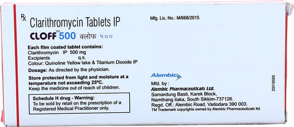 Cloff 500 Tablet
