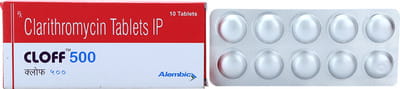 Cloff 500mg Strip Of 10 Tablets