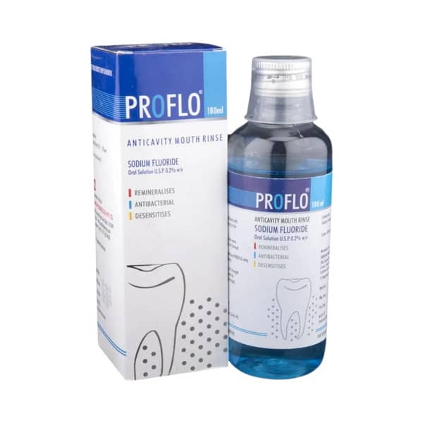 Proflo Anticavity Mouth Rinse 180ml