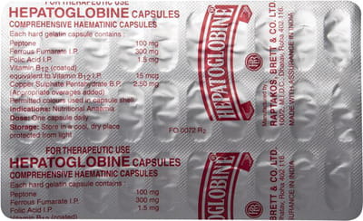 Hepatoglobine Xp Strip Of 10 Tablets