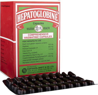 Hepatoglobine Xp Strip Of 10 Tablets