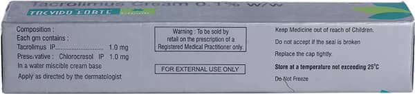 Tacvido Forte Tube Of 20gm Cream