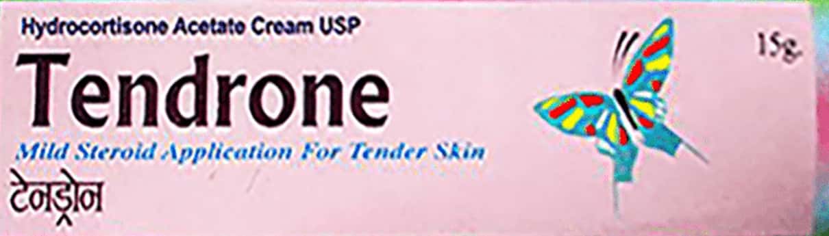tendrone 1 tube of 15gm cream