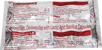New Novaclox Lb Strip Of 10 Capsule