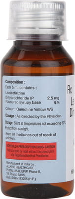 Levocet Bottle Of 60ml Syrup