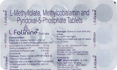 L Folinine Strip Of 15 Tablets