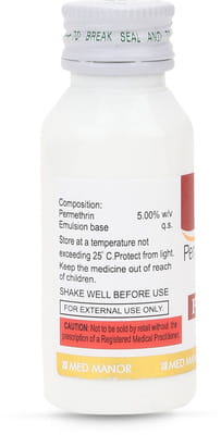 Permed Bottle Of 60ml Lotion