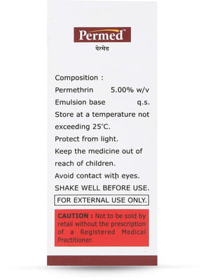 Permed Bottle Of 60ml Lotion