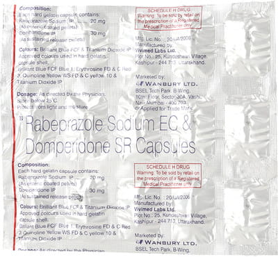 Rabiplus D Strip Of 15 Capsules