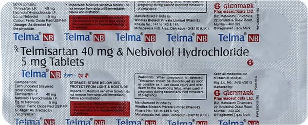 Telma Nb Strip Of 10 Tablets