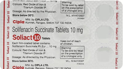 Soliact 10 Strip Of 15 Tablets